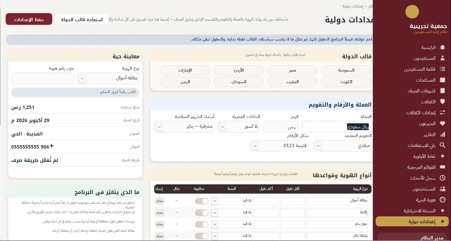 برنامجٌ لكل جمعيةٍ عربية، لا للسعودية وحدها