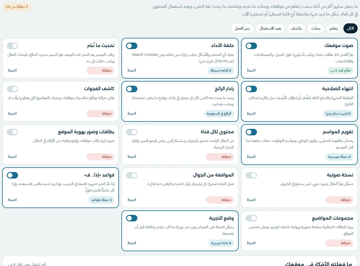 ما يجعل سايرو أكثر من أداة سحب